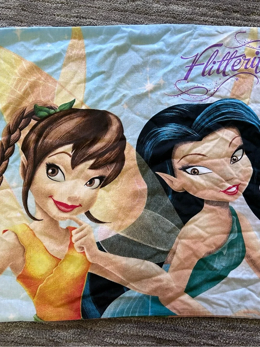 Y2K Disney Fairies Toddler Bedding Set